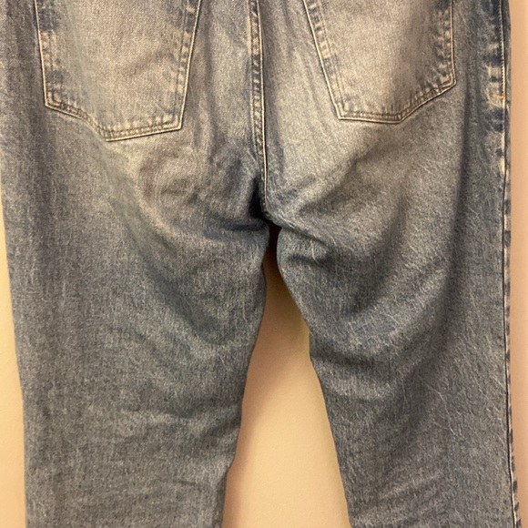 Good American Medium Wash High Waist Straight Leg Jeans Women’s Size 30 - Picture 8 of 10